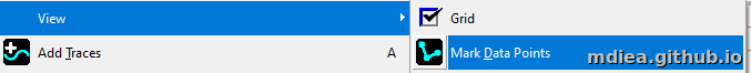 Mark Data Points